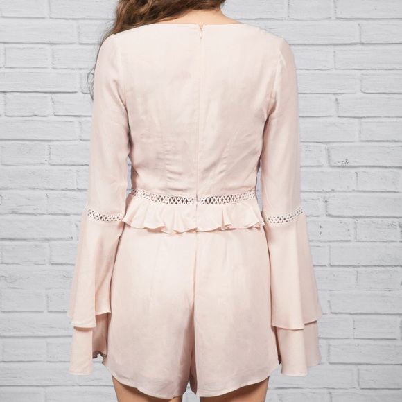 SOLD For love and Lemons Emelia Romper - Picture 2 of 4
